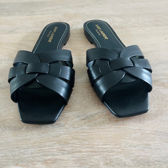YSL Tribute Nu Pieds Slide Sandal - Picture 4 of 13